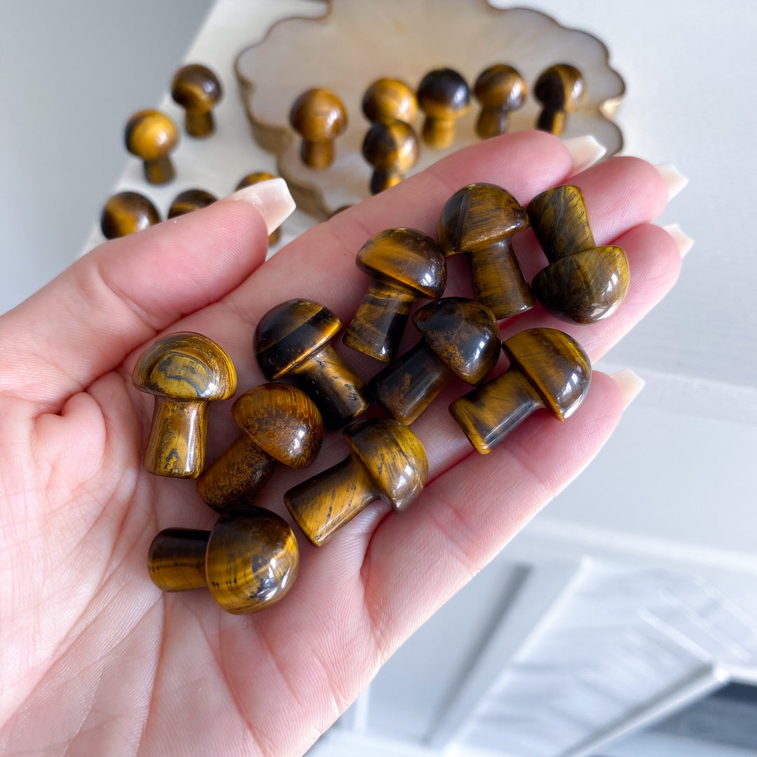 Tiger Eye Mini Mushroom