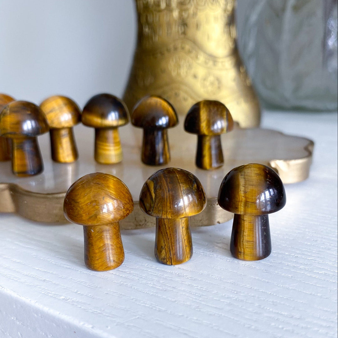 Tiger Eye Mini Mushroom