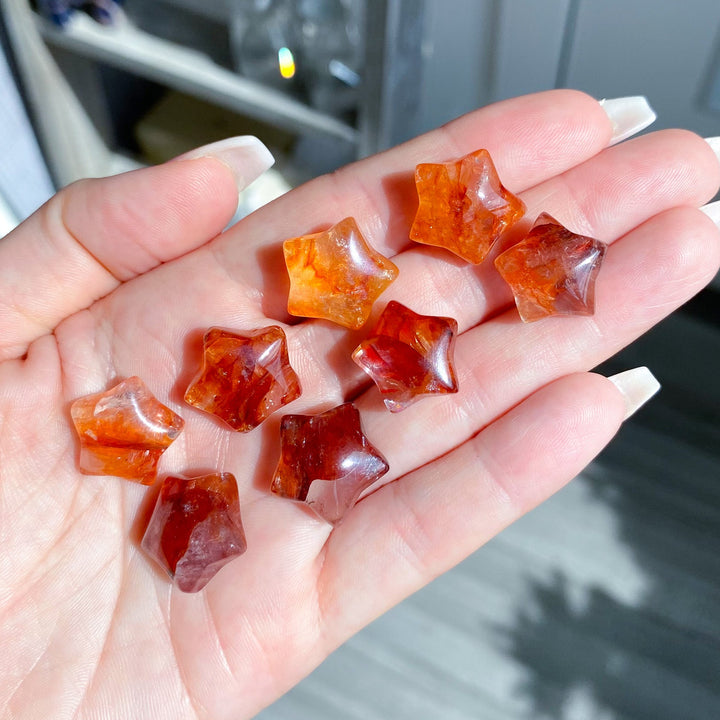 Small Fire Quartz Star