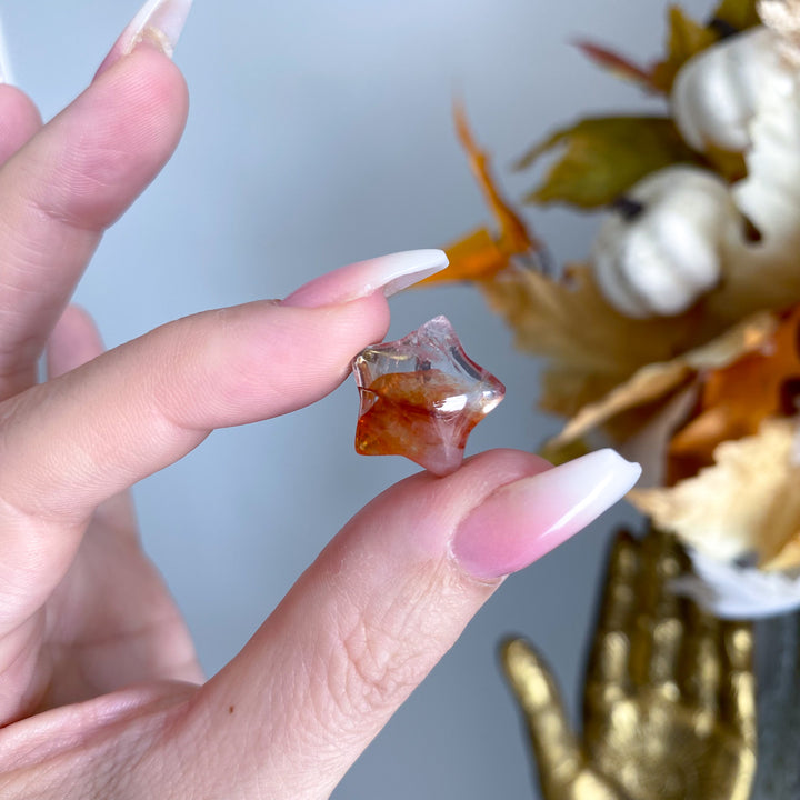 Small Fire Quartz Star