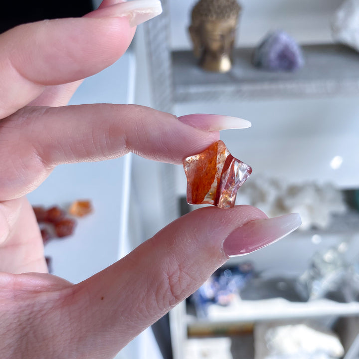 Small Fire Quartz Star