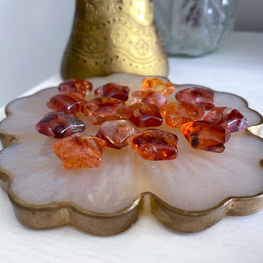 Small Fire Quartz Star