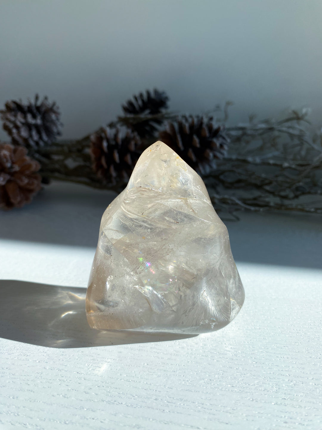 Inclusion Clear Quartz Flame #3