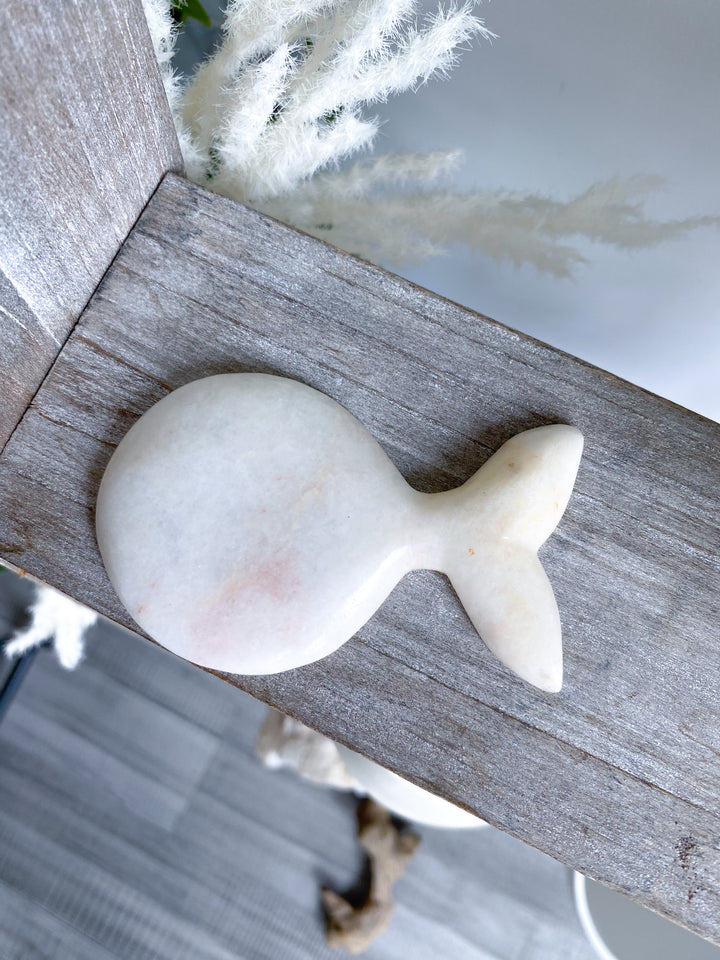 Pink Oynx Whale Dish
