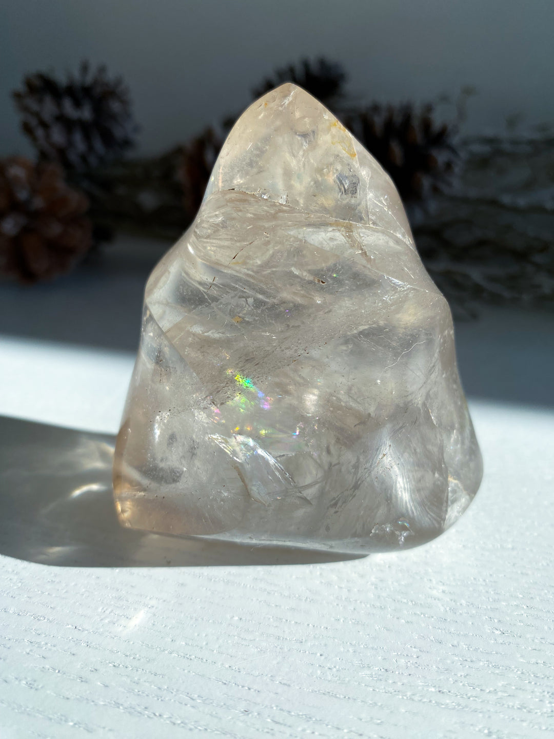Inclusion Clear Quartz Flame #3