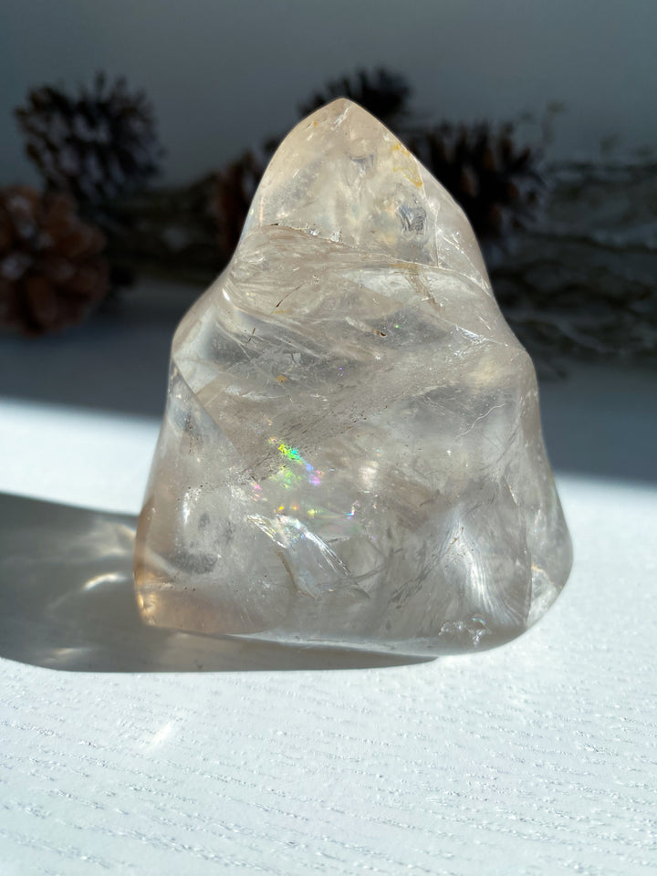 Inclusion Clear Quartz Flame #3