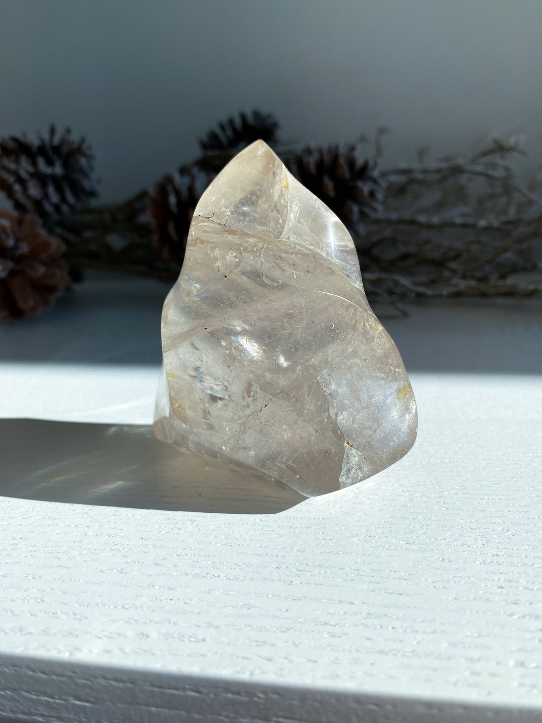 Inclusion Clear Quartz Flame #3