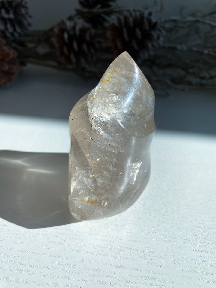 Inclusion Clear Quartz Flame #3
