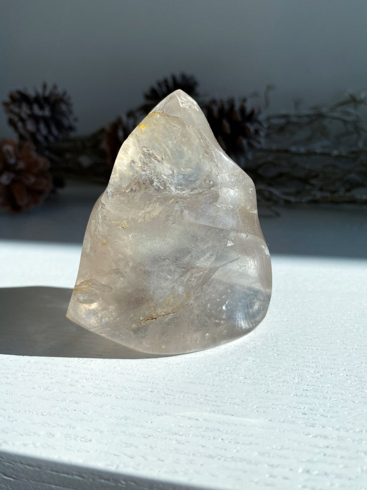 Inclusion Clear Quartz Flame #3