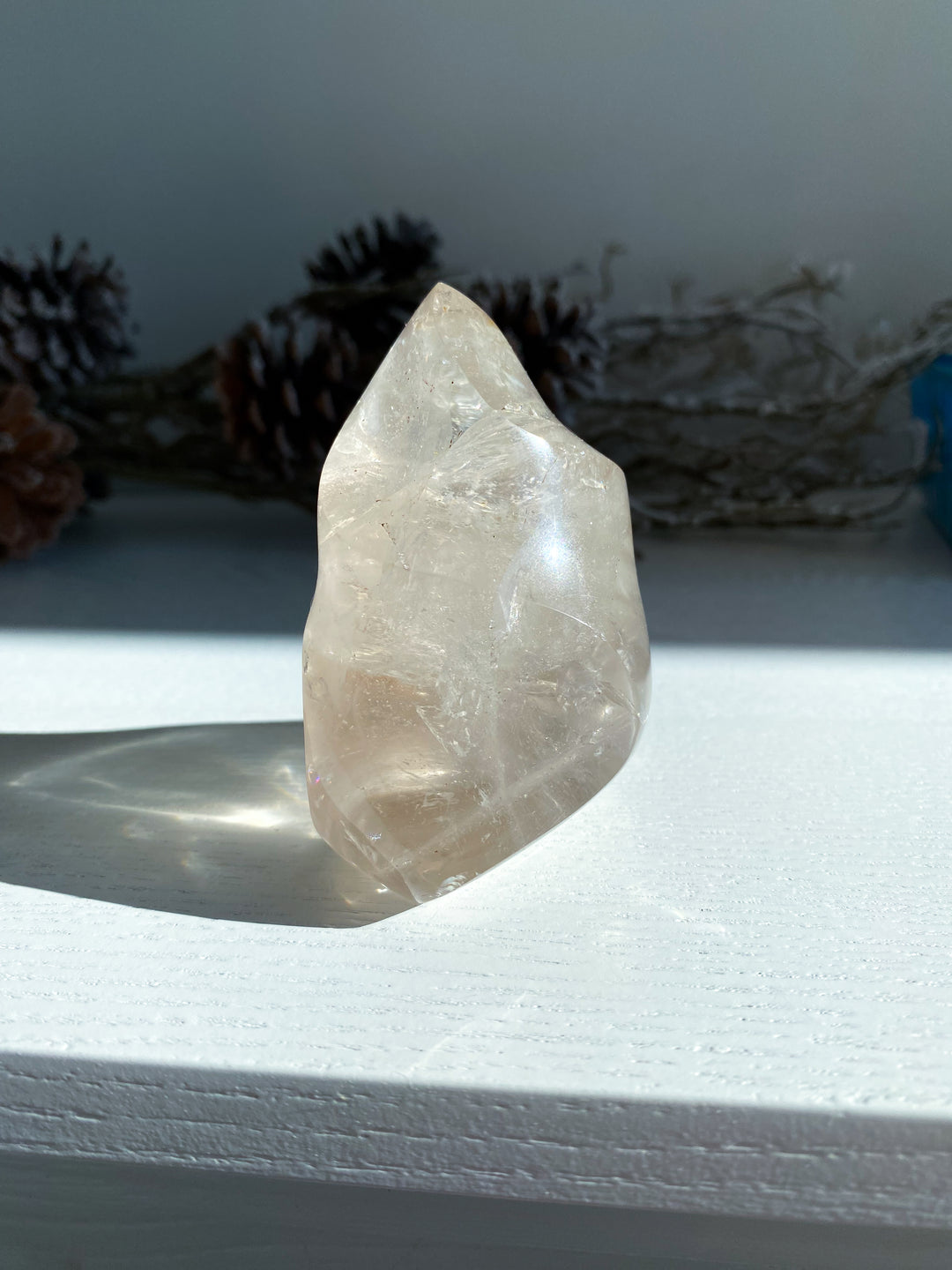 Inclusion Clear Quartz Flame #3