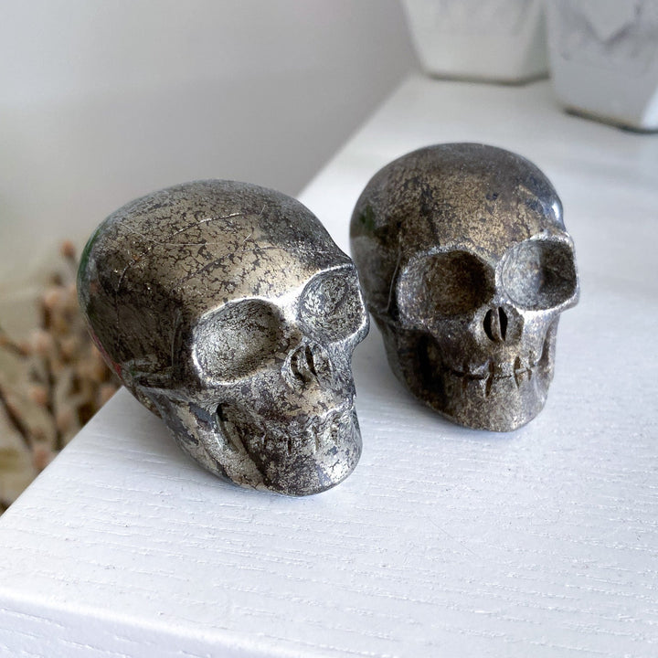 Pyrite Skull