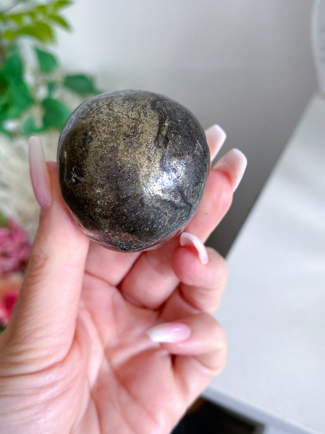 Pyrite Skull