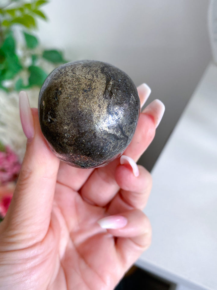 Pyrite Skull