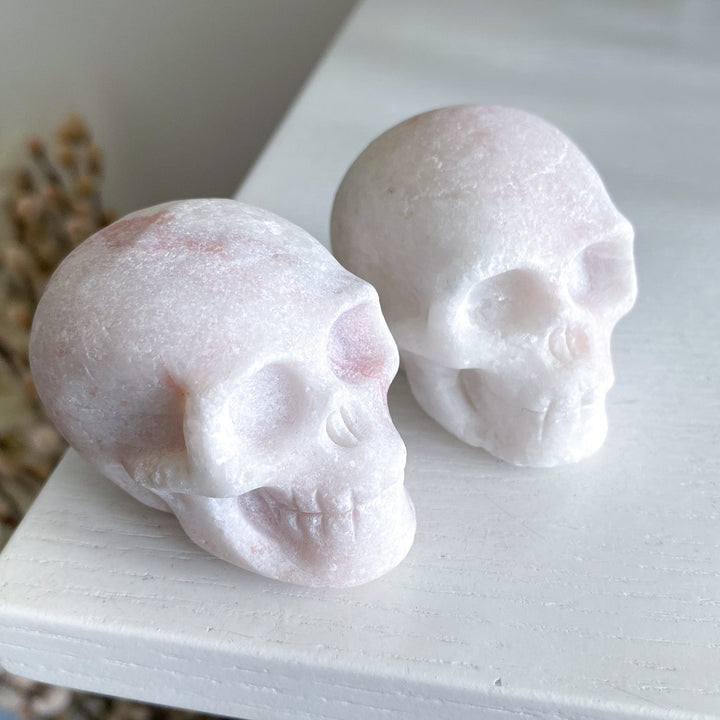 Light Pink Tourmaline Skull