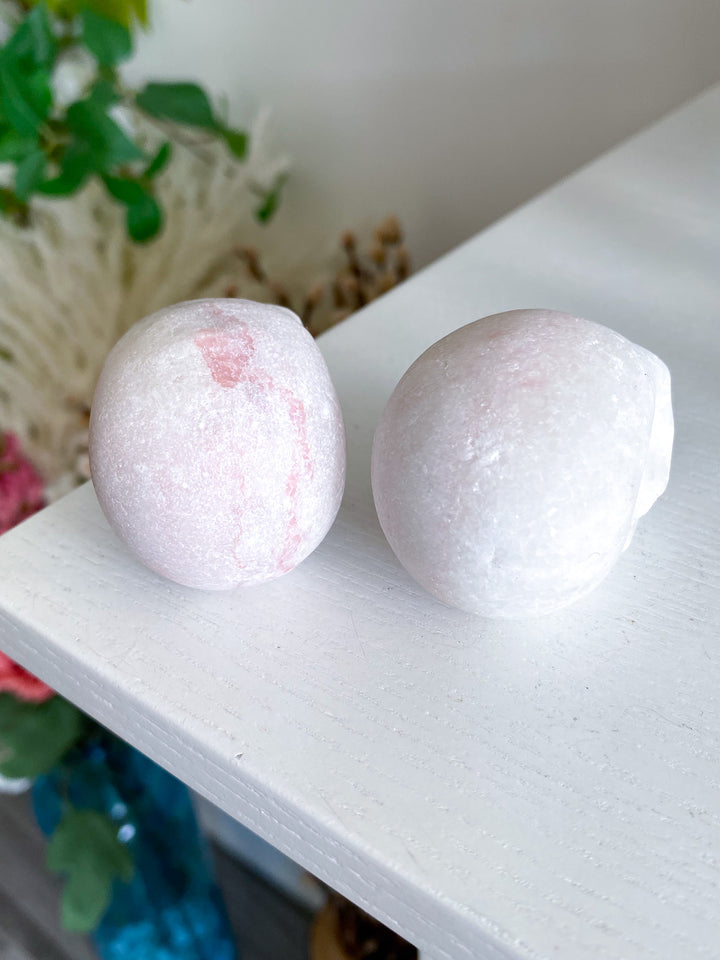 Light Pink Tourmaline Skull