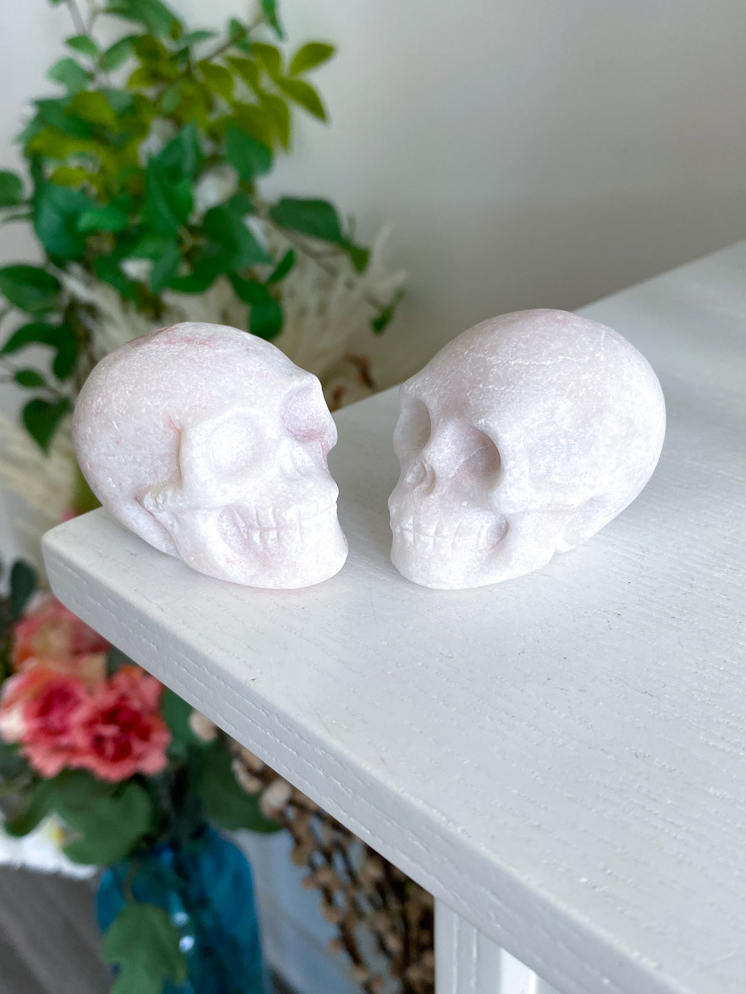 Light Pink Tourmaline Skull