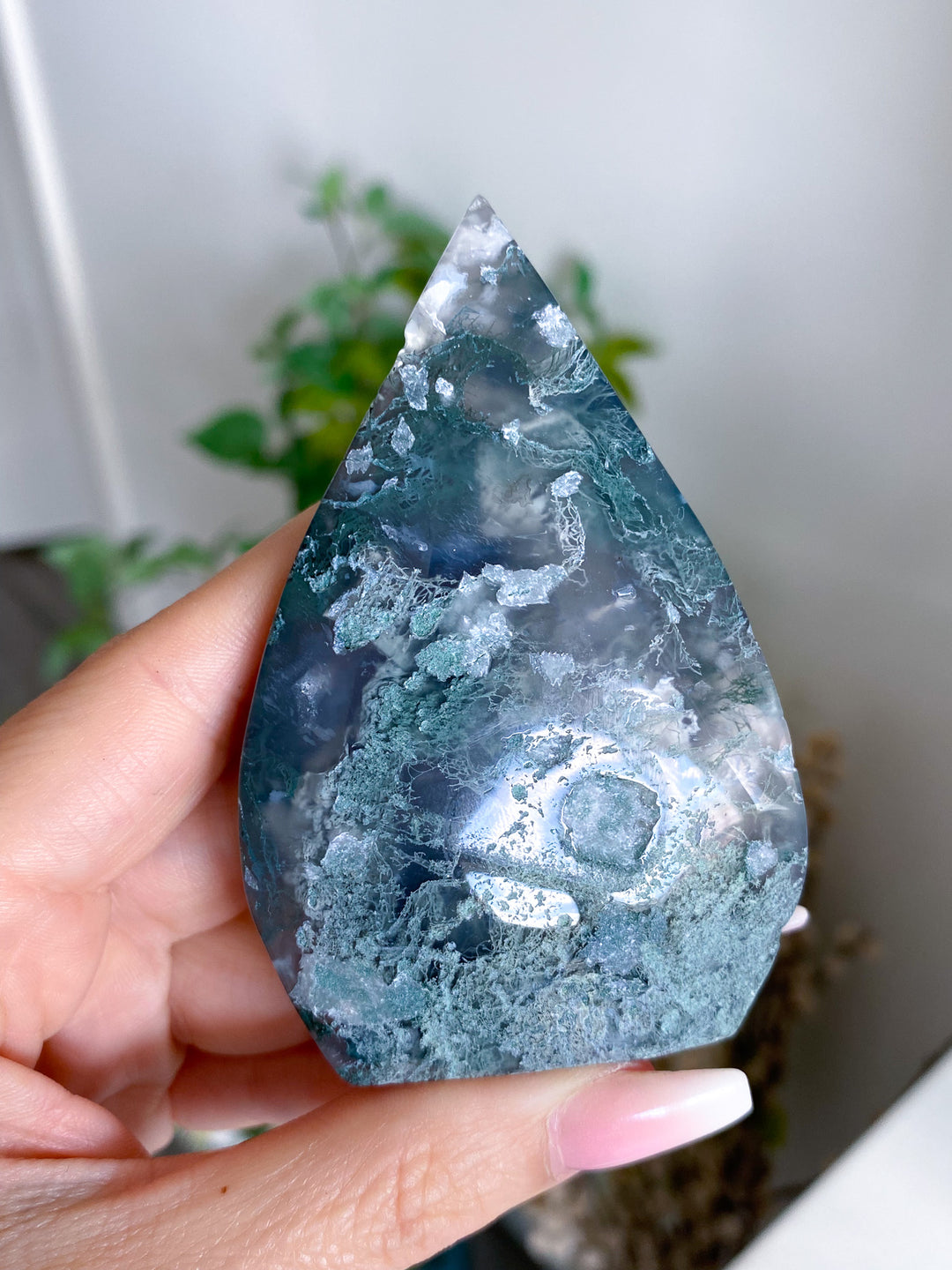 Texture Moss Agate Flame 