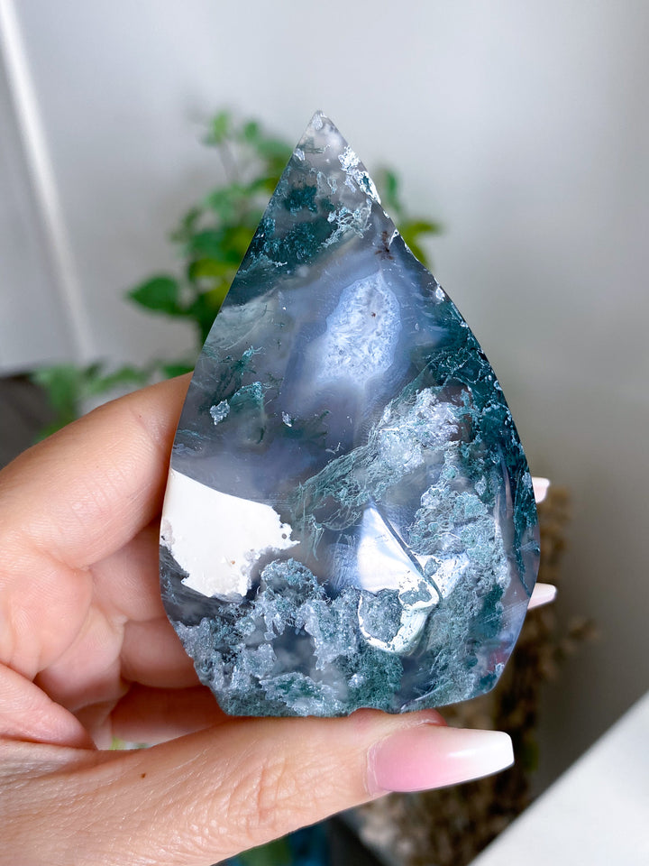 Texture Moss Agate Flame 