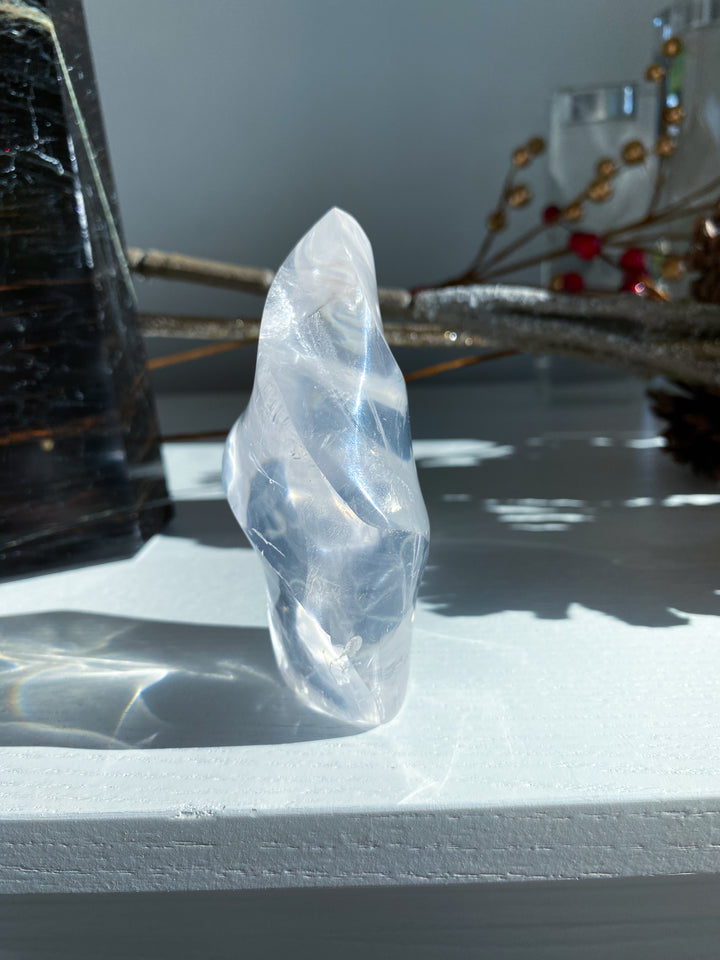 Clear Quartz Flame #2