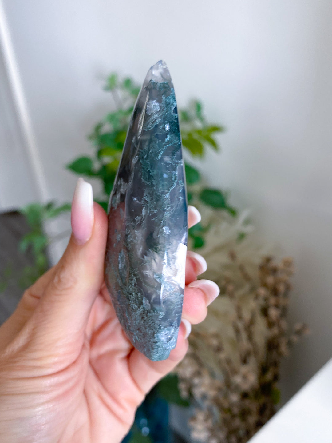Texture Moss Agate Flame 