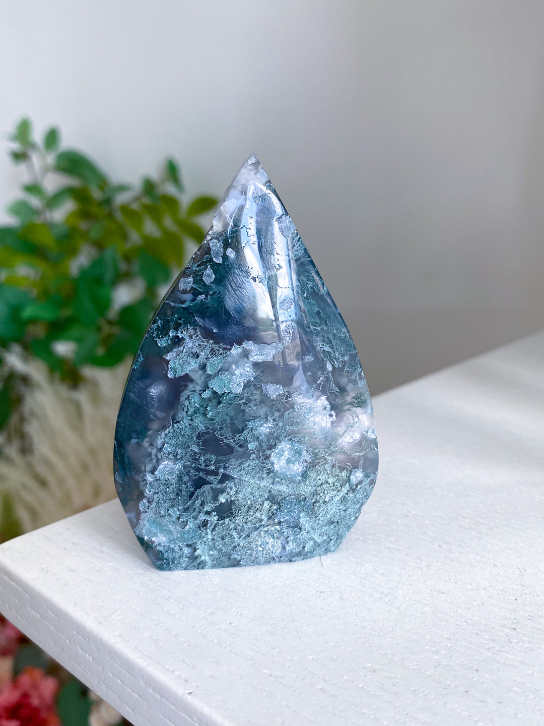 Texture Moss Agate Flame 
