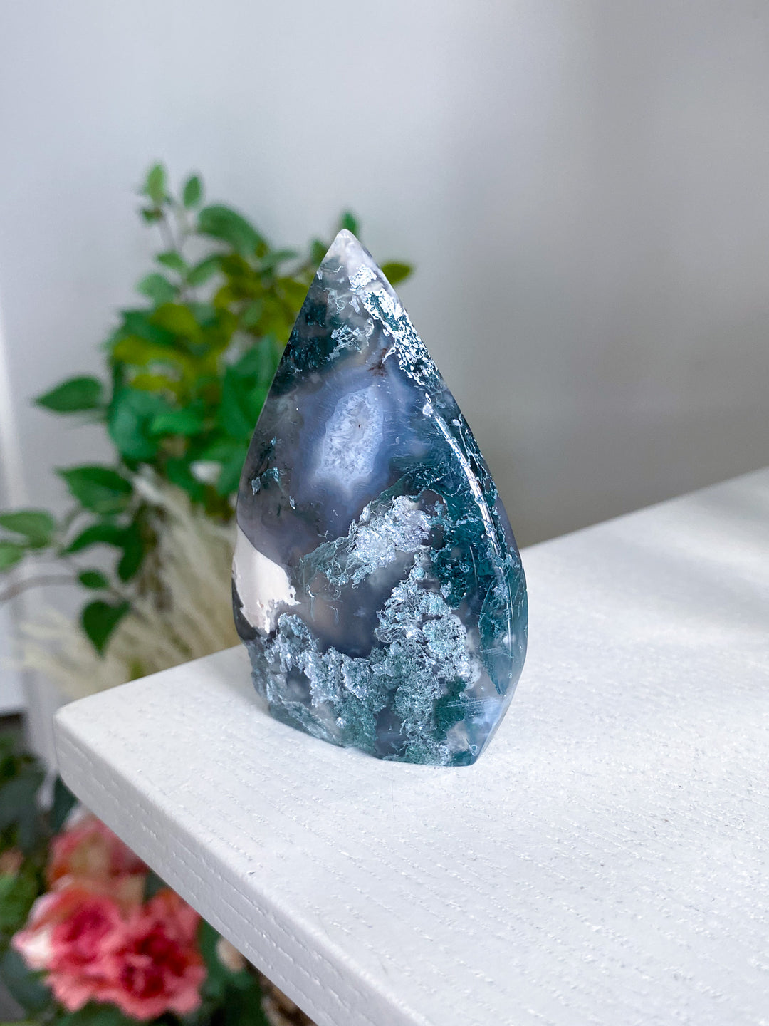 Texture Moss Agate Flame 