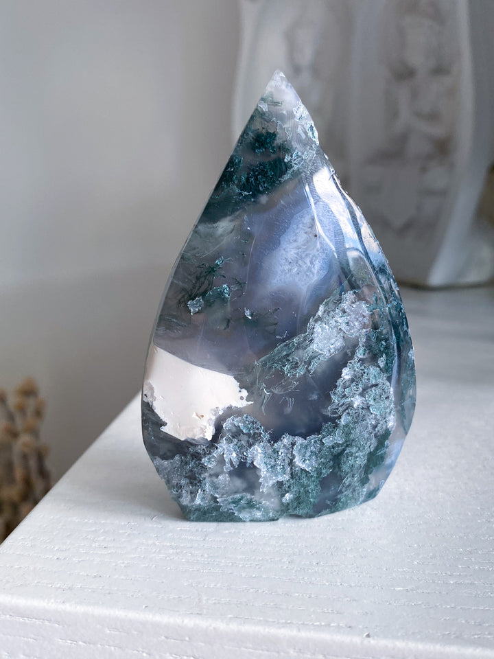 Texture Moss Agate Flame 