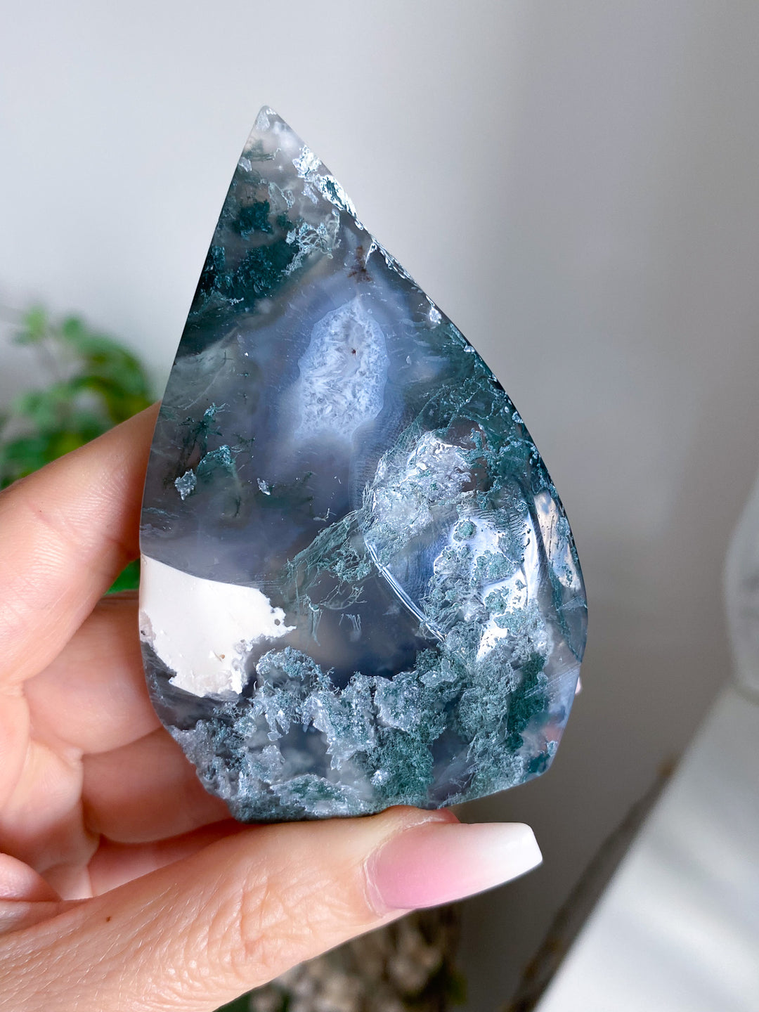 Texture Moss Agate Flame 