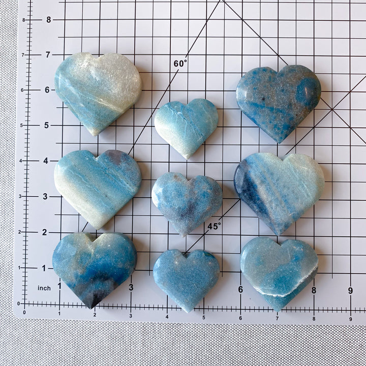 Trolleite Heart Carving - Your Choice