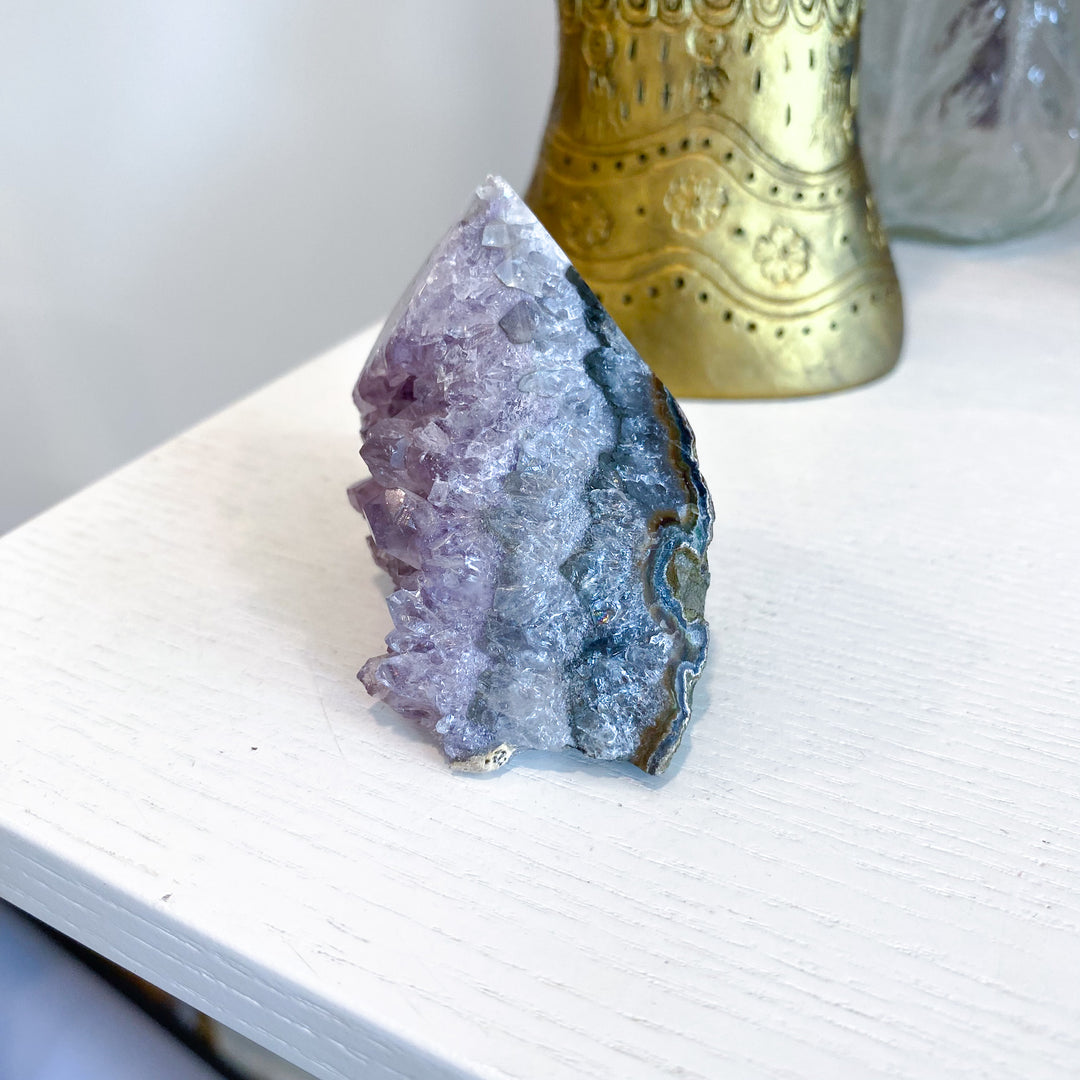 Lavender Amethyst Cluster 