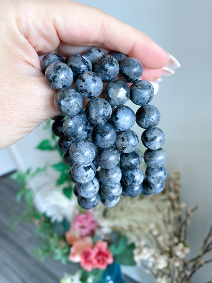 Larvikite 12mm Bracelet