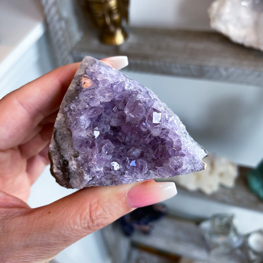 Lavender Amethyst Cluster 