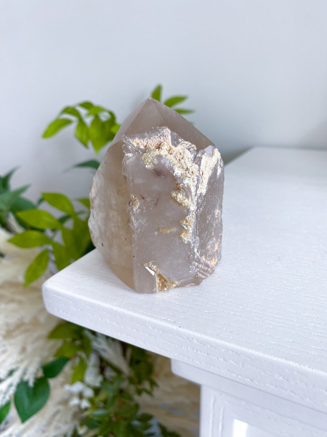 Unique Natural Citrine Top Polish #1