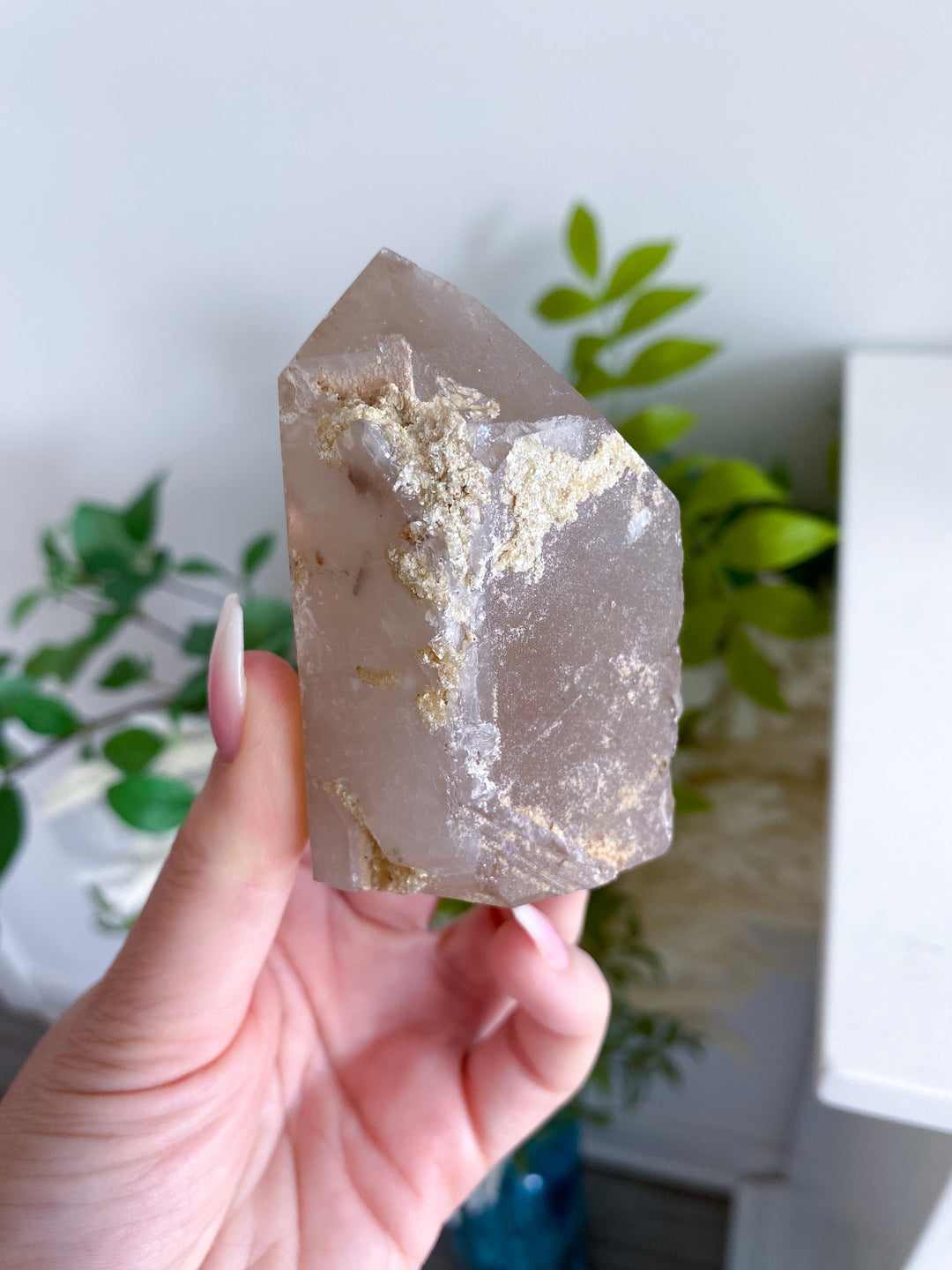 Unique Natural Citrine Top Polish #1