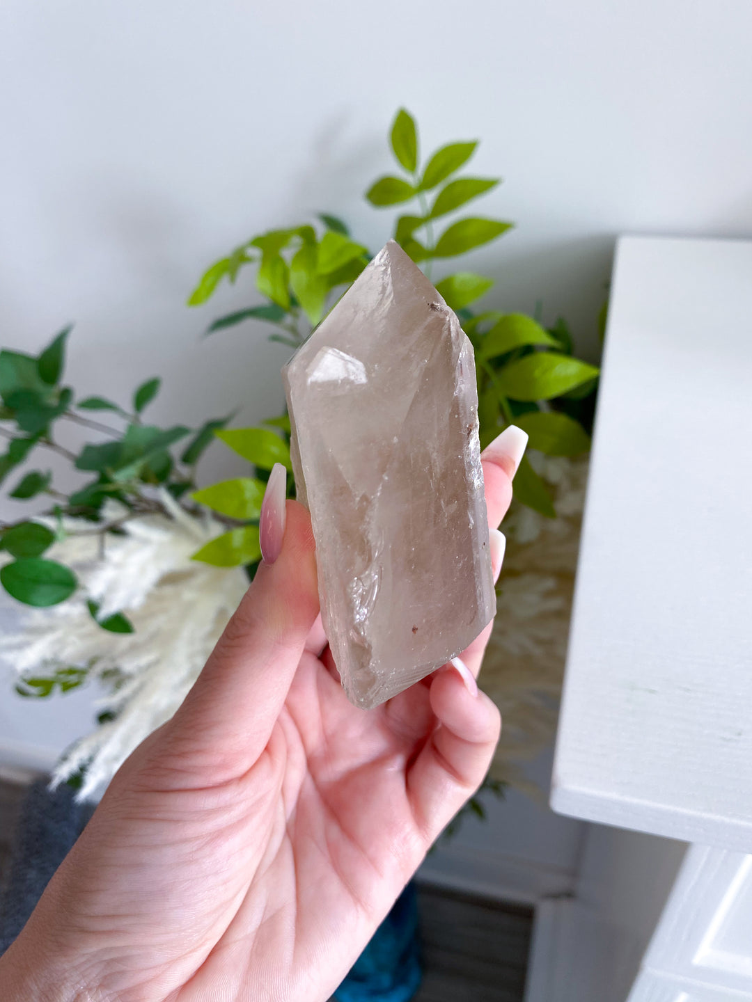 Unique Natural Citrine Top Polish #1