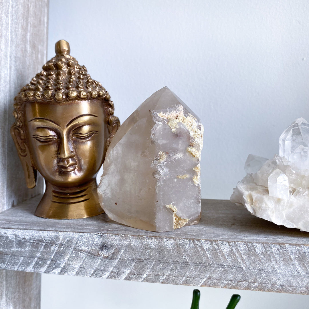 Unique Natural Citrine Top Polish #1