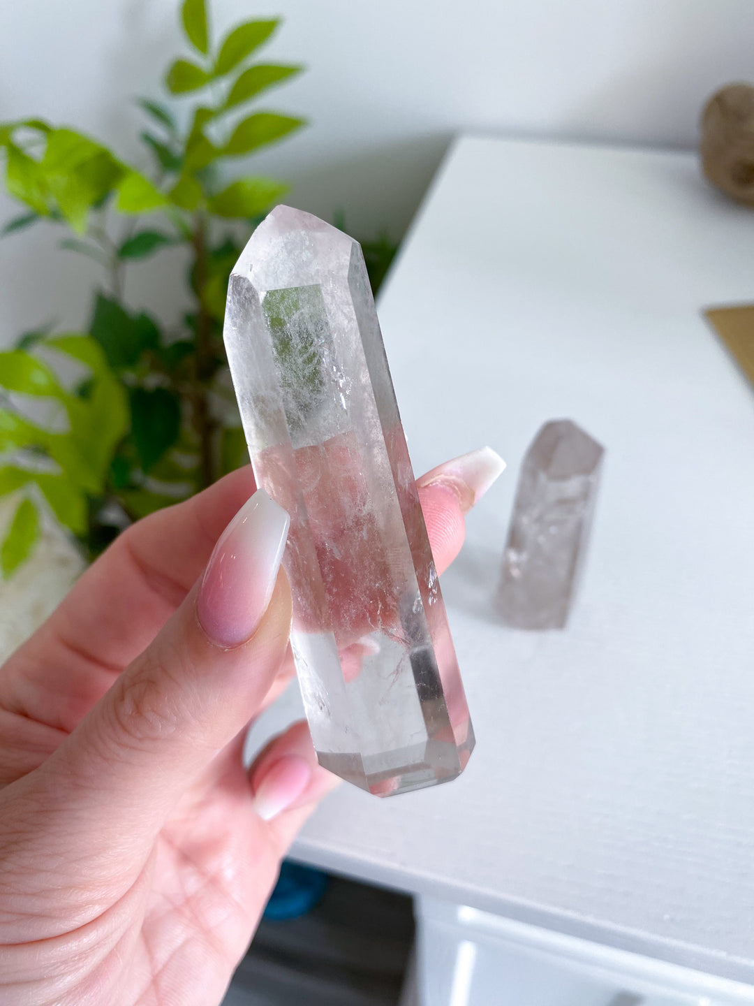 Natural Citrine Tower - Attract Wealth