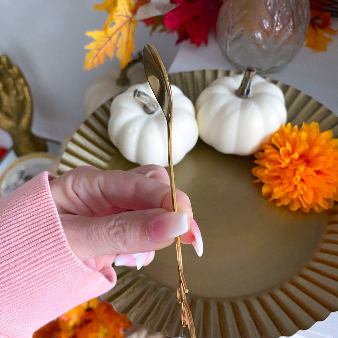 Gold Twig Spoon