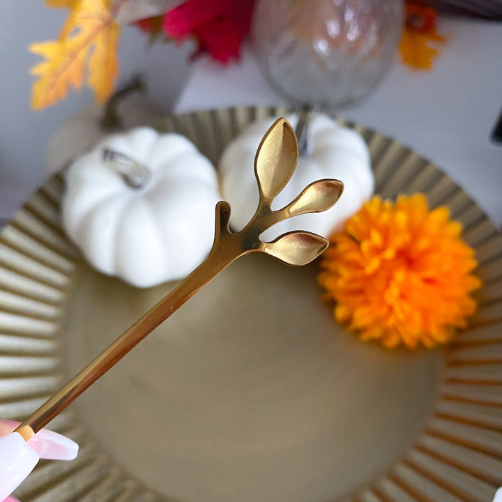 Gold Twig Spoon