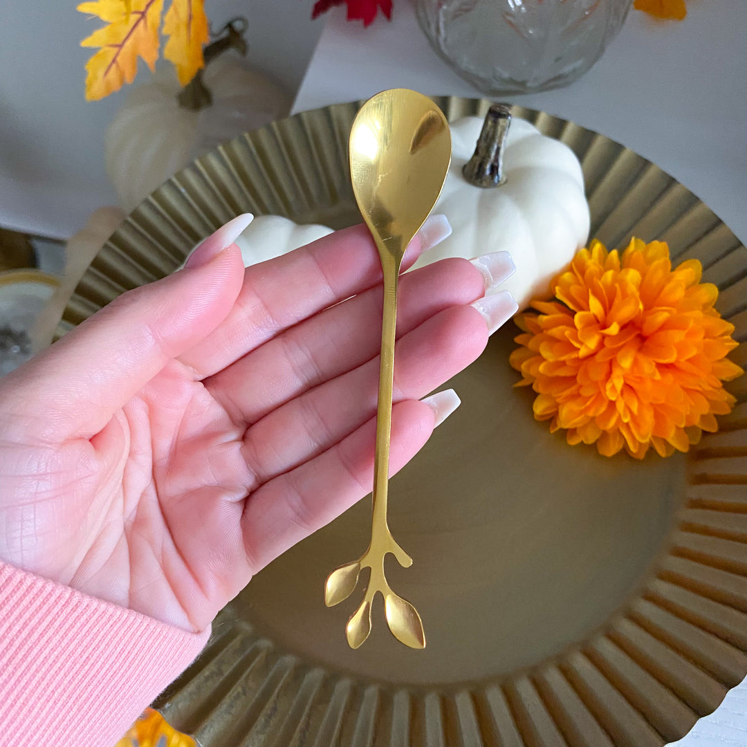 Gold Twig Spoon