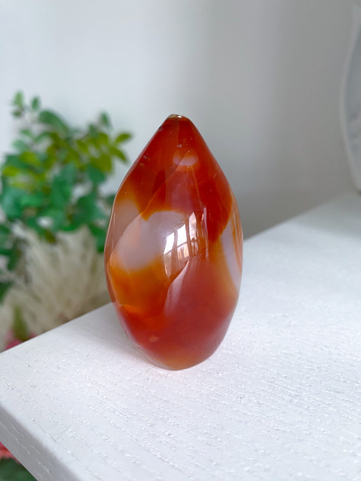Translucent Carnelian Flame 