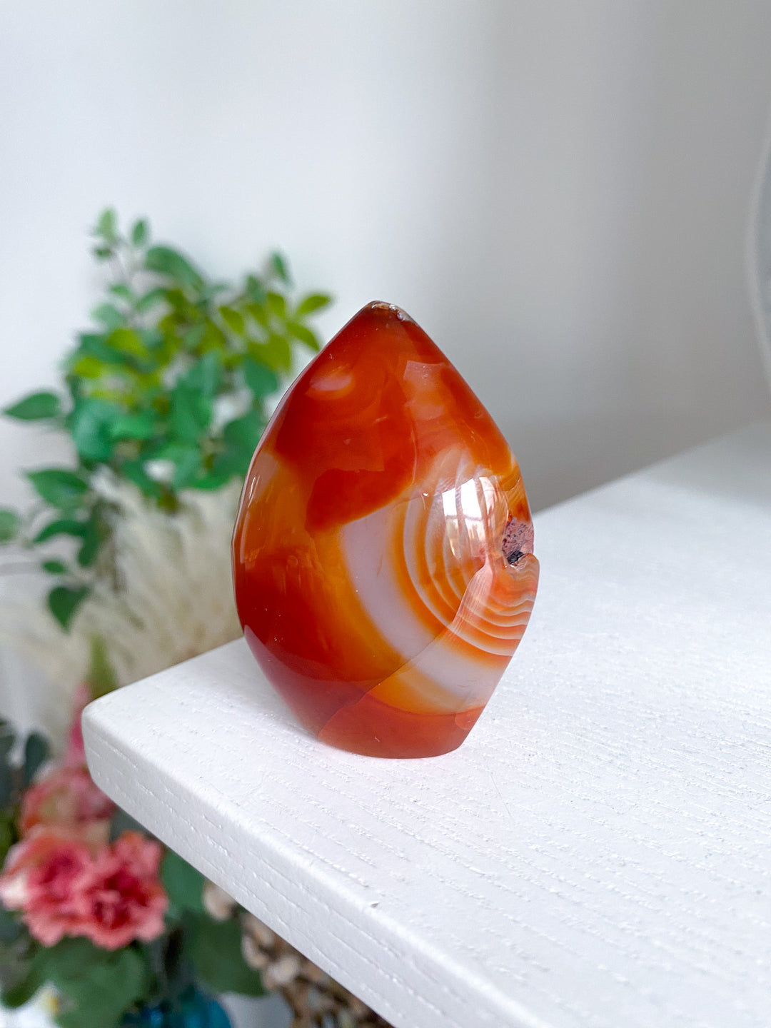 Translucent Carnelian Flame 