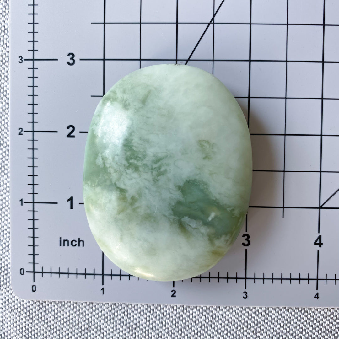 Large Chinese Jade Palm Stone 