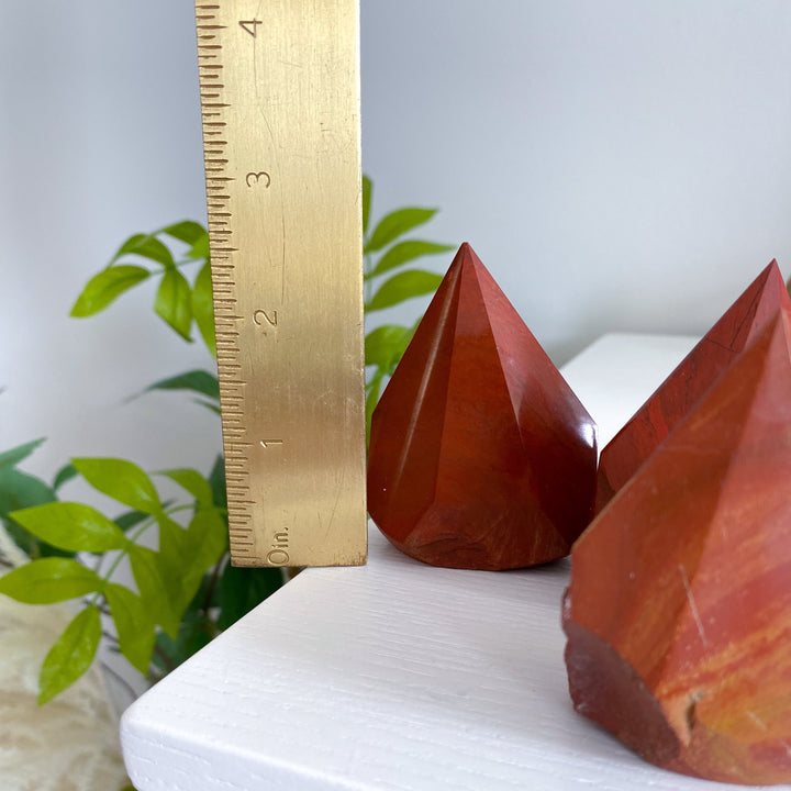 Red Jasper Top Polish Point