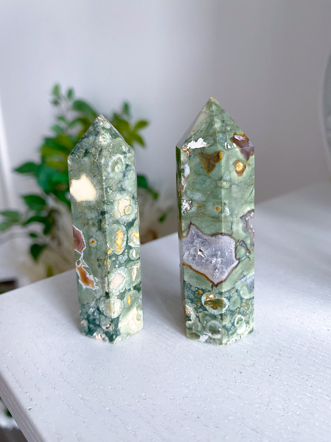 Rainforest Jasper Tower - Imperfect