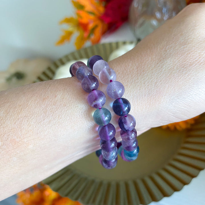 Fluorite 8mm Bracelet