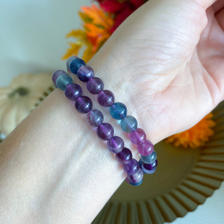 Fluorite 8mm Bracelet