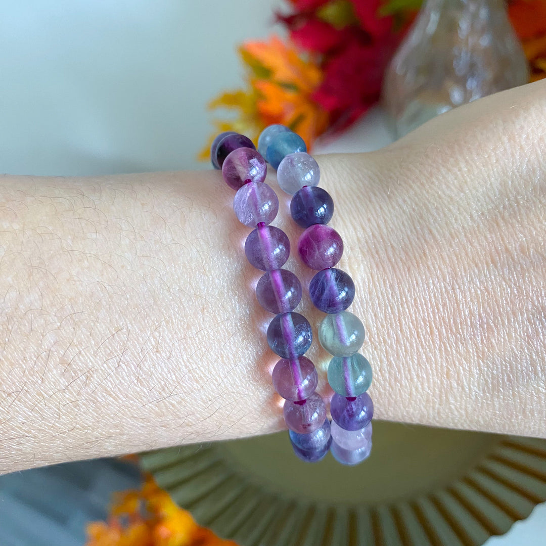 Fluorite 8mm Bracelet