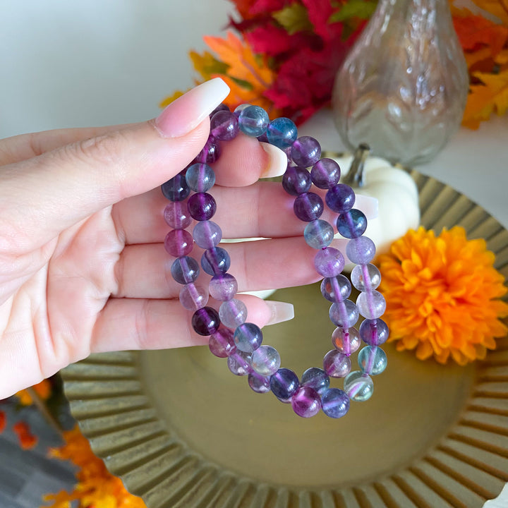 Fluorite 8mm Bracelet