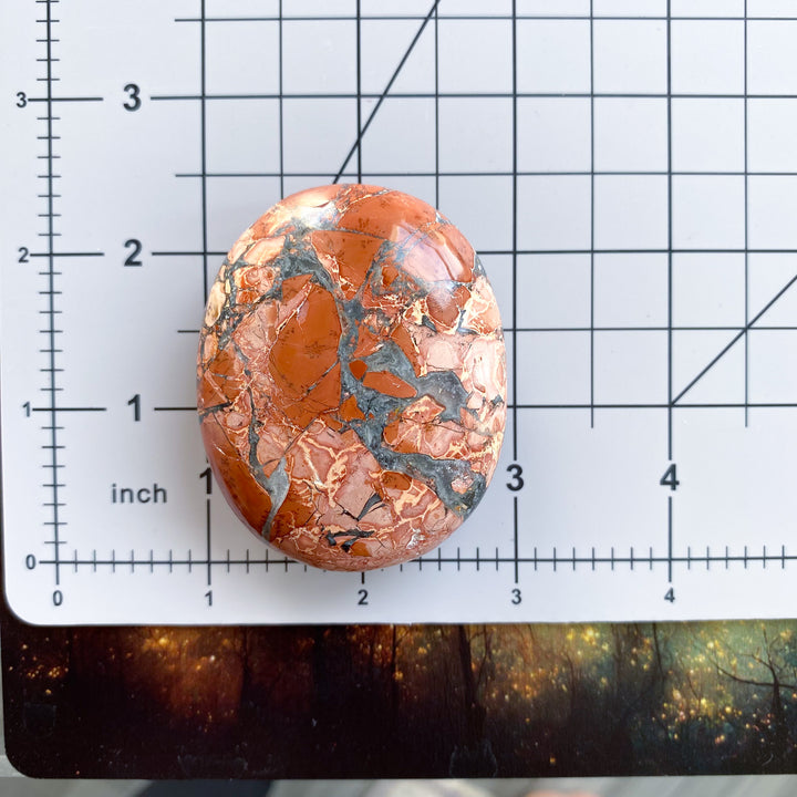 Mauve Maligano Jasper Palm Stone 